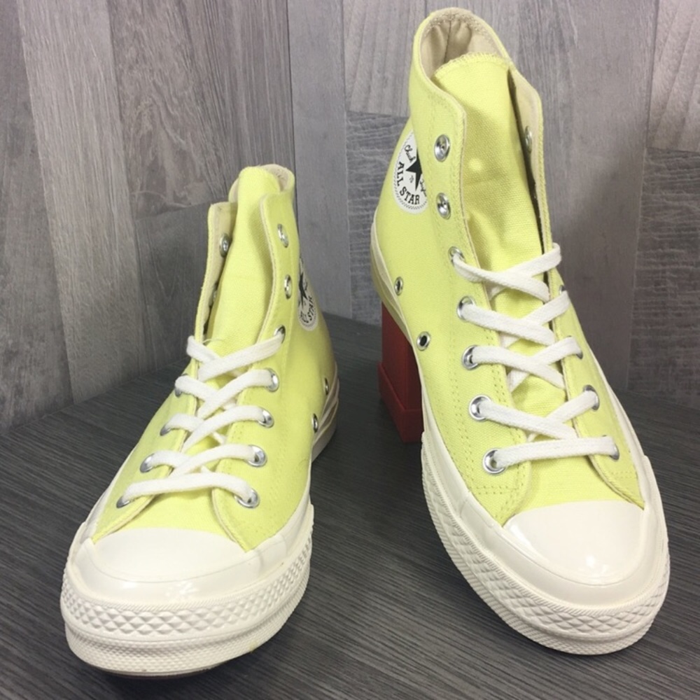 Converse CHUCK 70 HI lt citron/black/egret - Picture 2 of 8